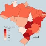 RAZÃO ENTRE HABITANTES COM RENDA FAMILIAR DE ATÉ 3 SM E DEFENSORES(AS) PÚBLICOS(AS) DOS ESTADOS E DISTRITO FEDERAL