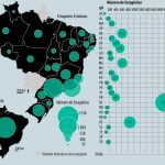 QUANTITATIVO DE ESTAGIÁRIOS(AS) DA DEFENSORIA PÚBLICA POR UNIDADE FEDERATIVA