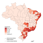 DENSIDADE DEMOGRÁFICA POR SEÇÃO E SUBSEÇÃO JUDICIÁRIA FEDERAL